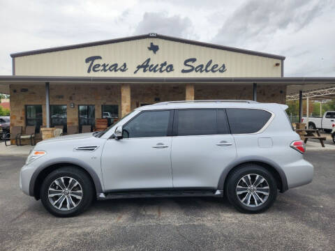 2019 Nissan Armada for sale at Texas Auto Sales in San Antonio TX