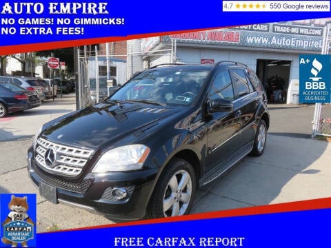 2011 Mercedes-Benz M-Class for sale at Auto Empire in Brooklyn NY