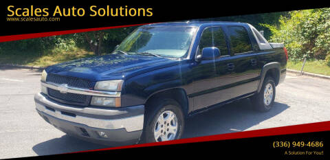 2005 Chevrolet Avalanche for sale at Scales Auto Solutions in Madison NC