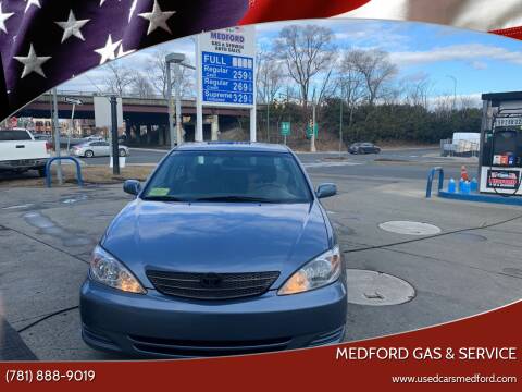 2003 Toyota Camry for sale at Medford Gas & Service in Medford MA