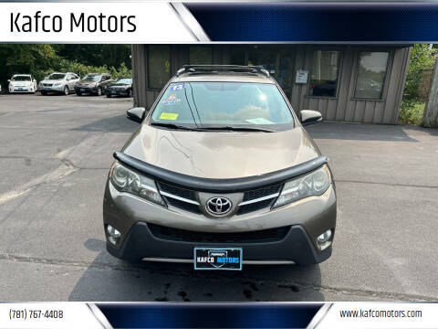 2013 Toyota RAV4 for sale at Kafco Motors in Holbrook MA