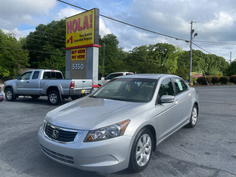 2008 Honda Accord for sale at NO FULL COVERAGE AUTO SALES LLC in Austell GA