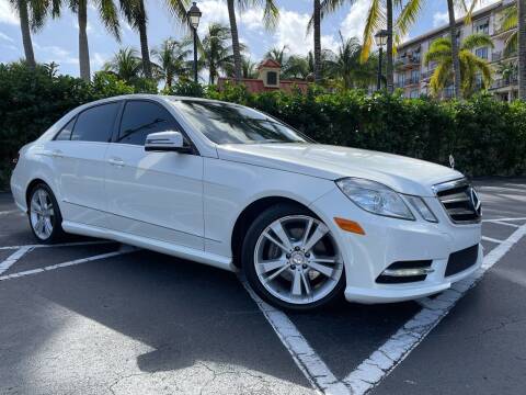 2013 Mercedes-Benz E-Class for sale at Kaler Auto Sales in Wilton Manors FL