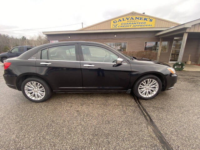 2012 Chrysler 200 for sale at Galvanek's in Cadillac, MI