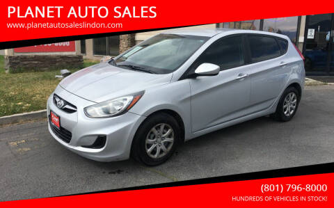 2014 Hyundai Accent for sale at PLANET AUTO SALES in Lindon UT