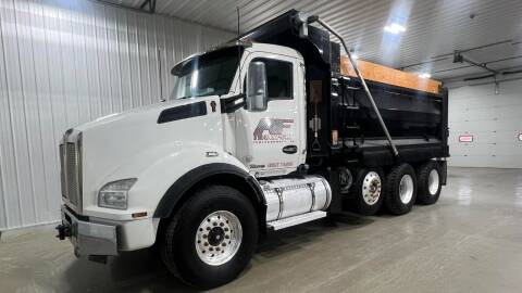 2018 Kenworth T-880 Tri-Axle Dump Truck for sale at A F SALES & SERVICE in Indianapolis IN