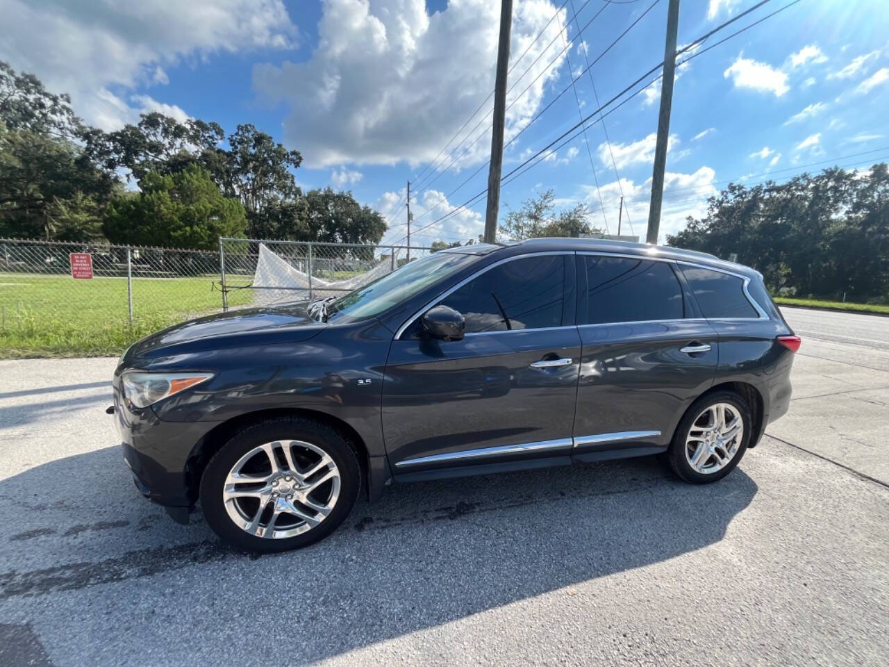 2014 INFINITI QX60 for sale at Hobgood Auto Sales in Land O Lakes, FL