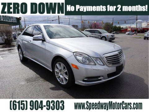 2013 Mercedes-Benz E-Class for sale at Speedway Motors in Murfreesboro TN