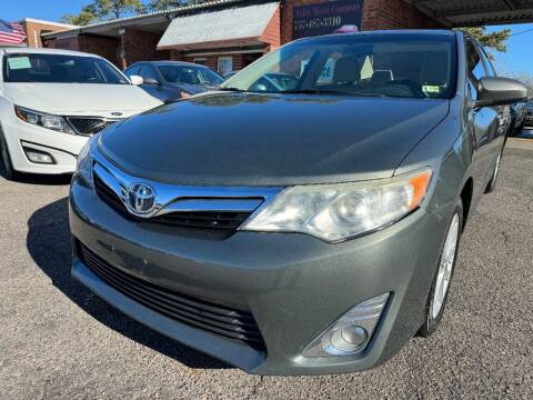 2012 Toyota Camry for sale at Aiden Motor Company in Portsmouth VA