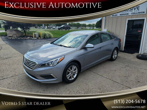 2016 Hyundai Sonata for sale at Exclusive Automotive in West Chester OH