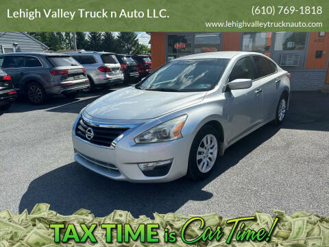 2013 Nissan Altima for sale at Lehigh Valley Truck n Auto LLC. in Schnecksville PA