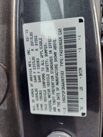 2010 Honda Accord LX