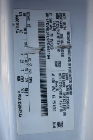 2014 Ford E-Series E-350 SD