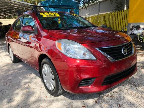 2014 Nissan Versa for sale at AFFORDABLE AUTO SALES OF STUART in Stuart FL