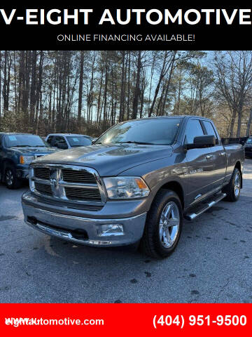2012 RAM 1500 for sale at V-EIGHT AUTOMOTIVE in Lithia Springs GA