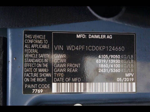 2019 Mercedes-Benz Sprinter