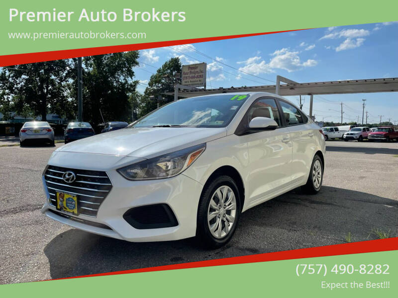 2019 Hyundai Accent for sale at Premier Auto Brokers in Virginia Beach VA