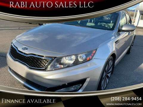 2011 Kia Optima for sale at RABI AUTO SALES LLC in Garden City ID