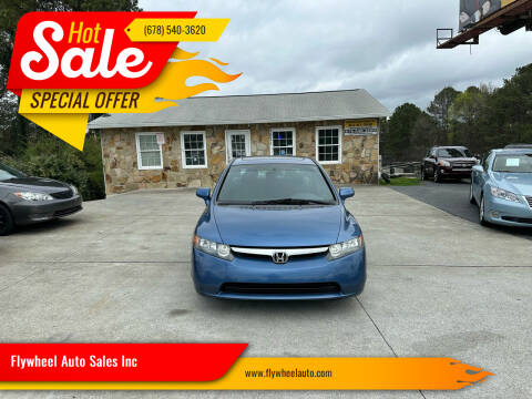 2007 Honda Civic for sale at Flywheel Auto Sales Inc in Woodstock GA