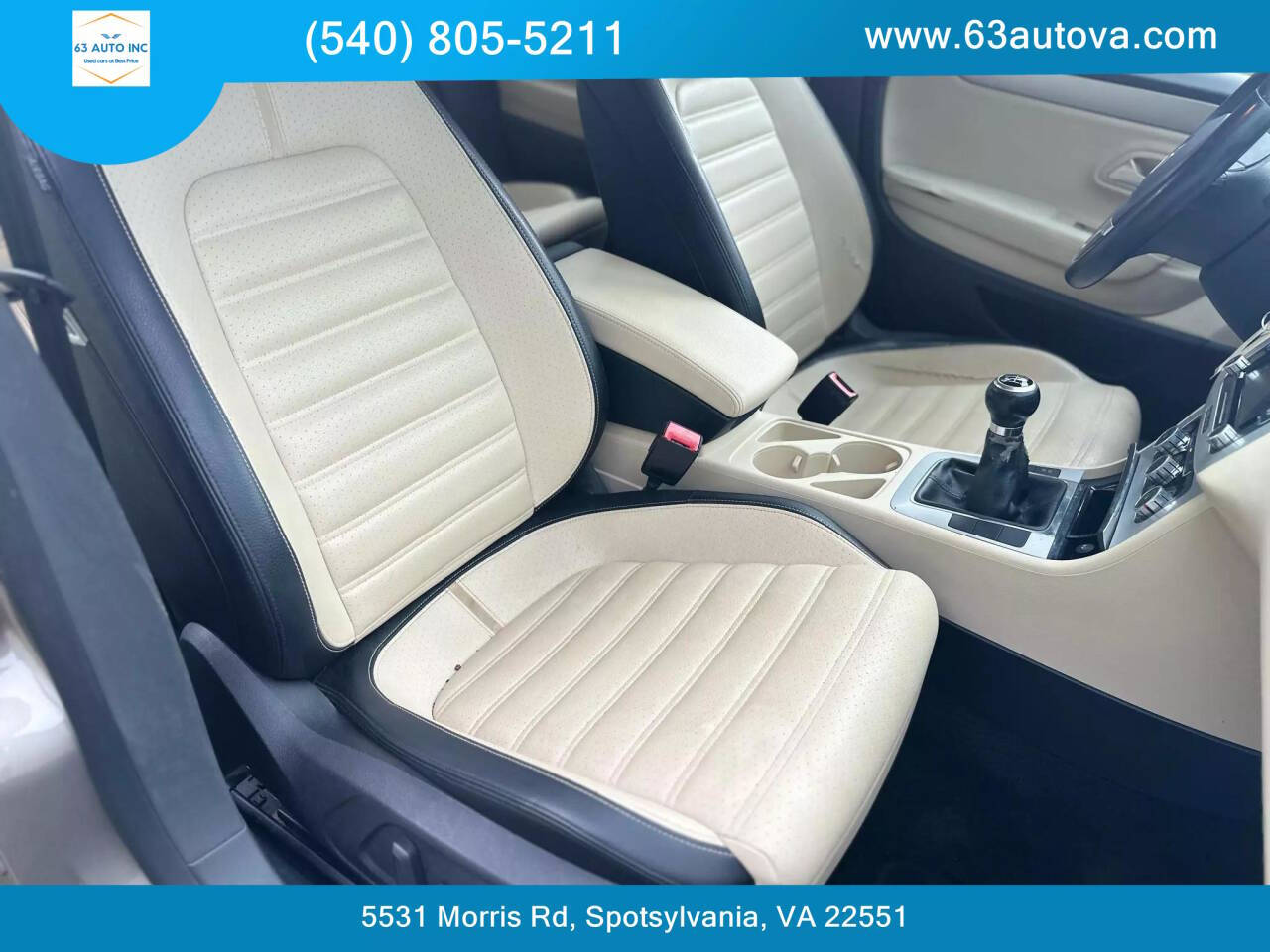 2011 Volkswagen CC for sale at 63 Auto Inc in Spotsylvania, VA