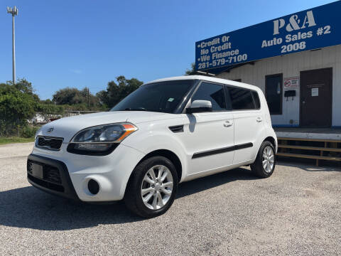 2012 Kia Soul for sale at P & A AUTO SALES in Houston TX