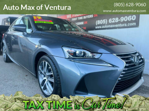 2019 Lexus IS 300 for sale at Auto Max of Ventura in Ventura CA