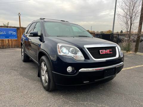 2012 GMC Acadia for sale at Gq Auto in Denver CO
