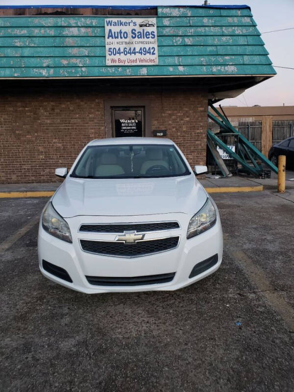 2013 Chevrolet Malibu for sale at Walker Auto Sales and Towing in Marrero LA