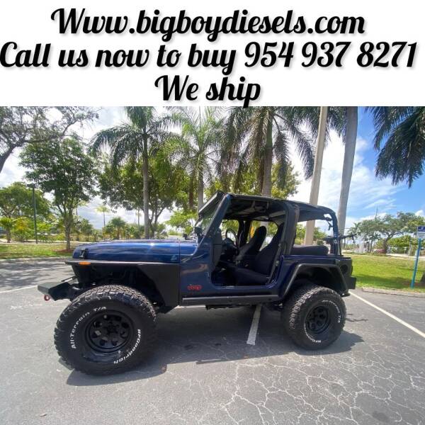 2003 Jeep Wrangler for sale at BIG BOY DIESELS in Fort Lauderdale FL
