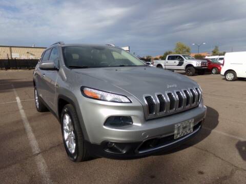 2014 Jeep Cherokee for sale at Rollit Motors in Mesa AZ