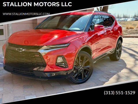 2022 Chevrolet Blazer for sale at STALLION MOTORS LLC in Wayne MI