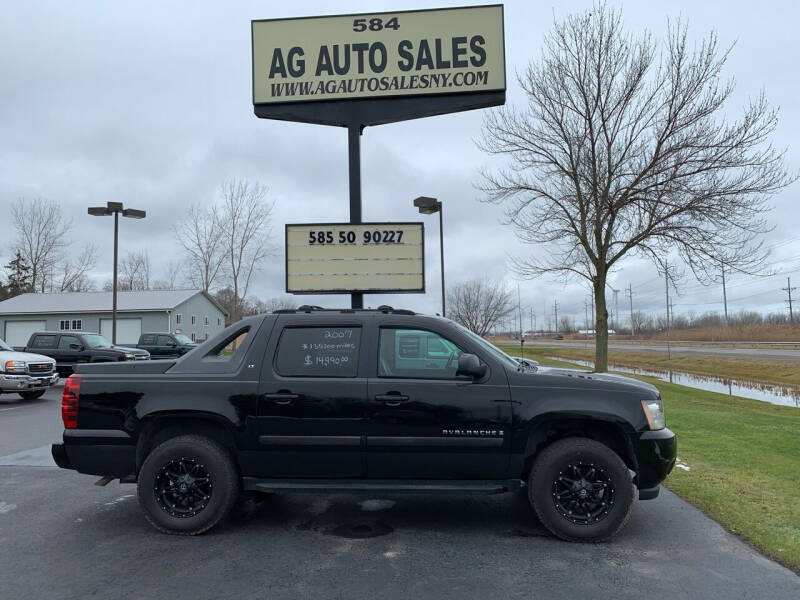 2007 Chevrolet Avalanche for sale at AG Auto Sales in Ontario NY