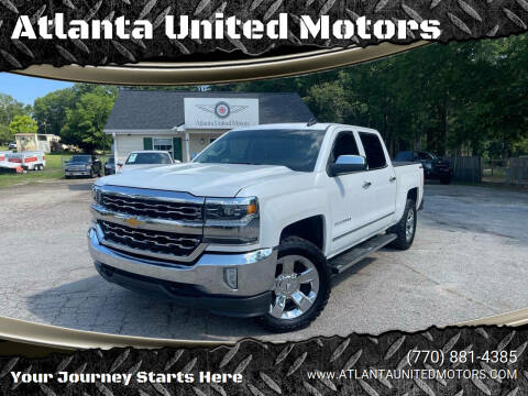 2017 Chevrolet Silverado 1500 for sale at Atlanta United Motors in Jefferson GA