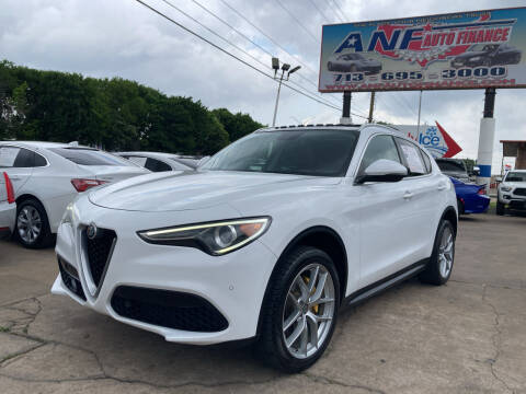 2019 Alfa Romeo Stelvio for sale at ANF AUTO FINANCE in Houston TX