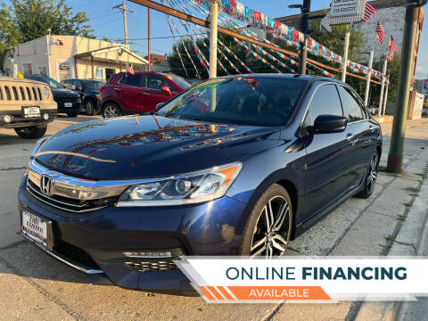 2016 Honda Accord for sale at CAR CENTER INC - Car Center Bridgeview in Bridgeview IL