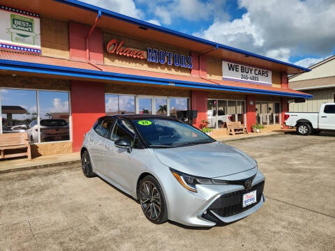 2020 Toyota Corolla Hatchback for sale at Ohana Motors in Lihue HI