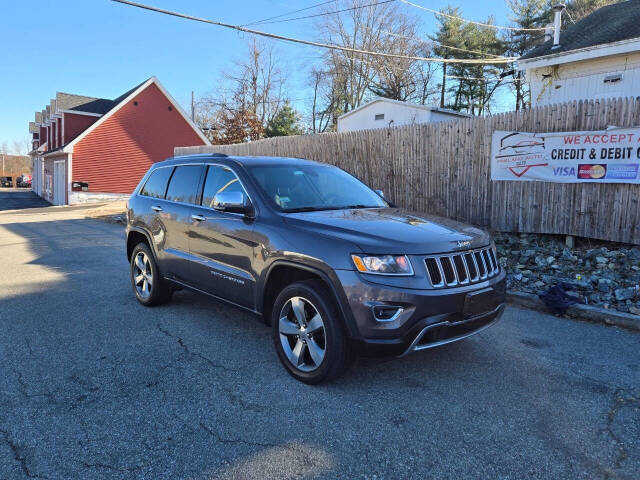 2016 Jeep Grand Cherokee for sale at PAKLAND AUTO SALES in Auburn, MA