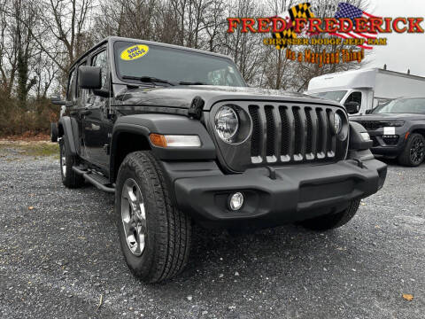 2019 Jeep Wrangler Unlimited for sale at FRED FREDERICK CHRYSLER, DODGE, JEEP, RAM, EASTON in Easton MD