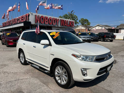 2013 Toyota Highlander Hybrid for sale at Giant Auto Mart in Houston TX