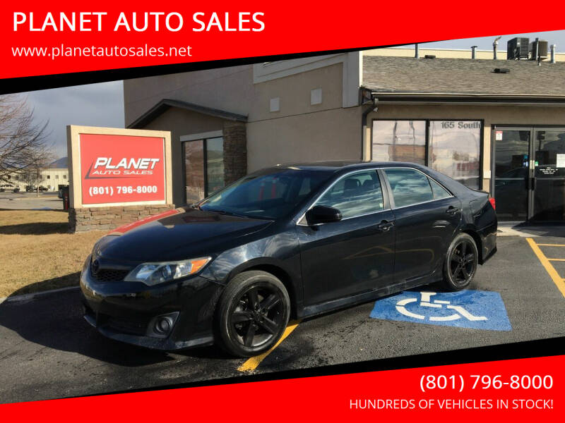 2013 Toyota Camry for sale at PLANET AUTO SALES in Lindon UT