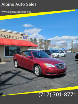 2011 Chrysler 200 for sale at Alpine Auto Sales in Carlisle PA
