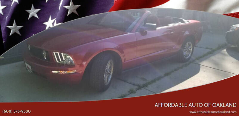 2005 Ford Mustang for sale at Big Deal LLC in Whitewater WI