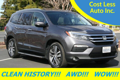 2017 Honda Pilot for sale at Cost Less Auto Inc. in Rocklin CA