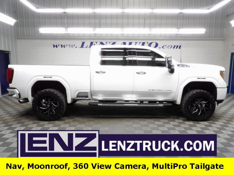 2022 GMC Sierra 2500HD for sale at LENZ TRUCK CENTER in Fond Du Lac WI