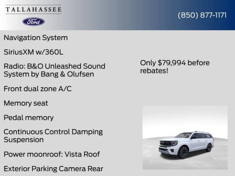 2025 Ford Expedition MAX Platinum