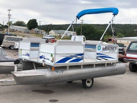 1973 WEERES PONTOON for sale at Outlaw Motors in Newcastle WY