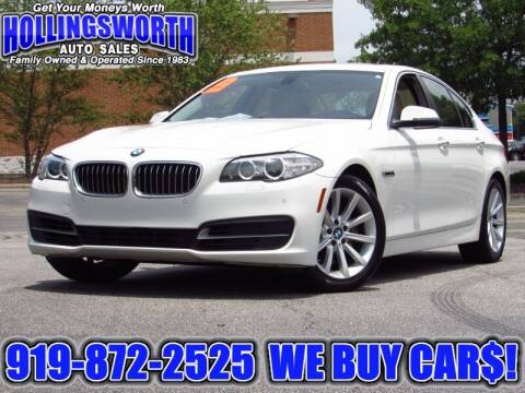 2014 BMW 5 Series for sale at Hollingsworth Auto Sales in Raleigh NC