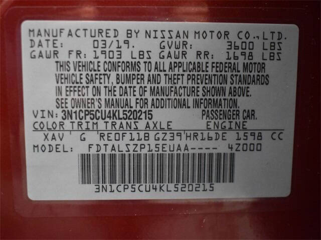 2019 Nissan Kicks SV