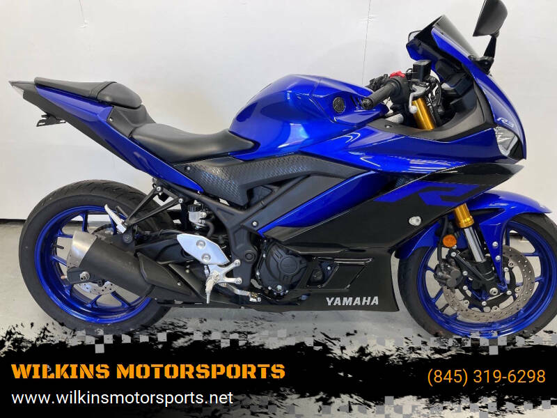 2019 Yamaha YZF-R3 for sale at WILKINS MOTORSPORTS in Brewster NY