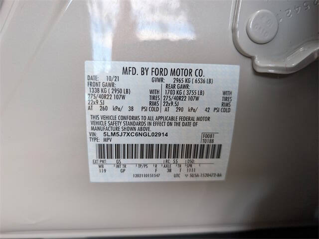 2022 Lincoln Aviator Reserve